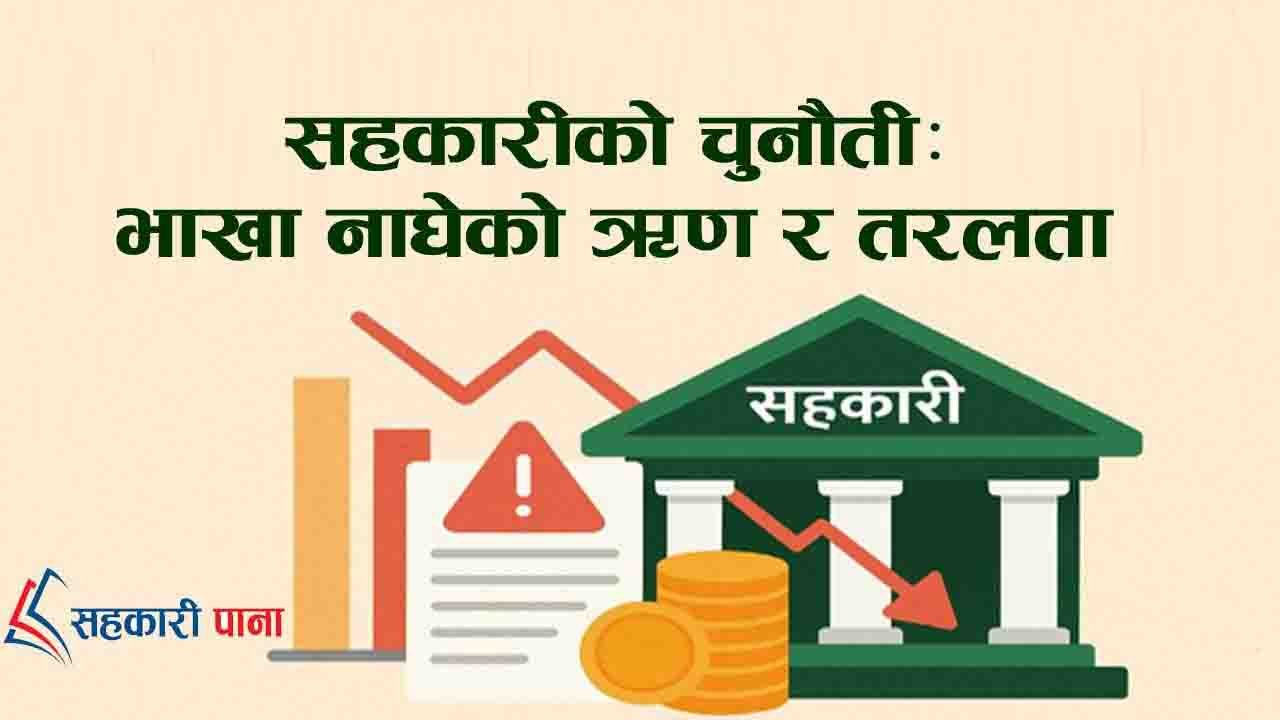 सहकारीको चुनौती भाखा नाघेको ऋण र तरलता