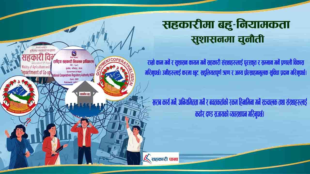 सहकारी:  एक क्षेत्र, धेरै नियामक, गहिरो अन्योल