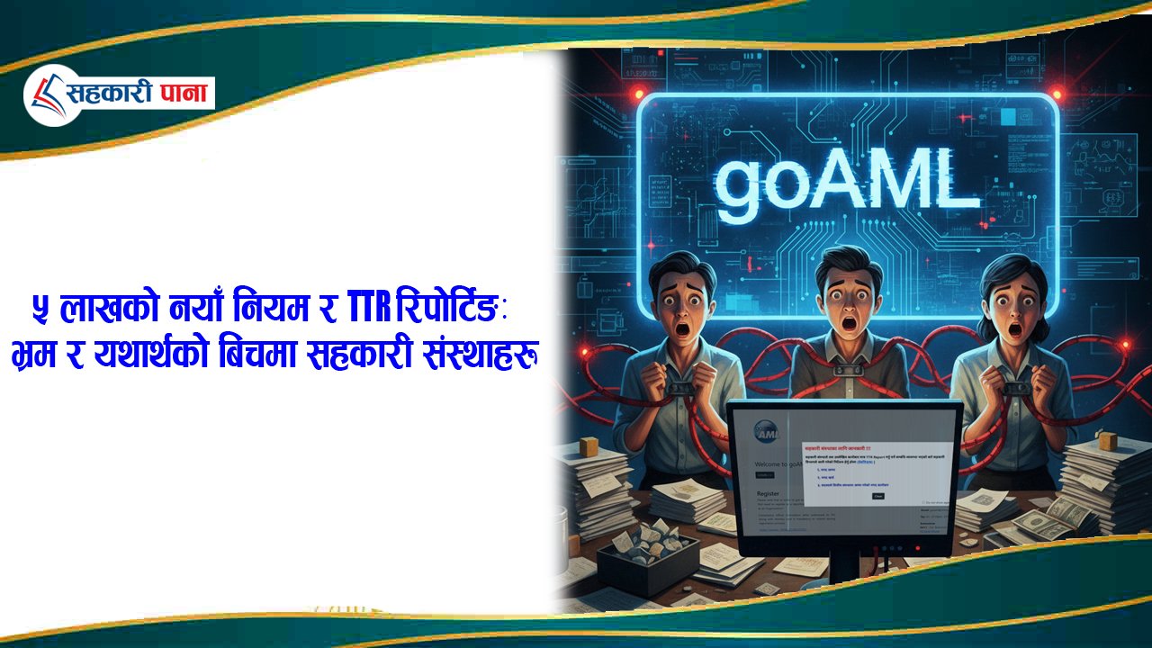 सहकारीमा ५ लाख भन्दा बढी नगद दिन नपाइने: के TTR रिपोर्टिङको दायरा पनि घट्यो?