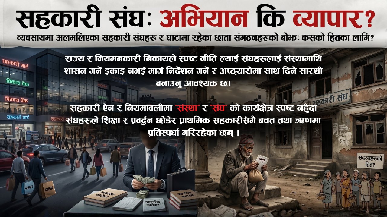 सहकारी संघ: अभियान कि व्यापार?