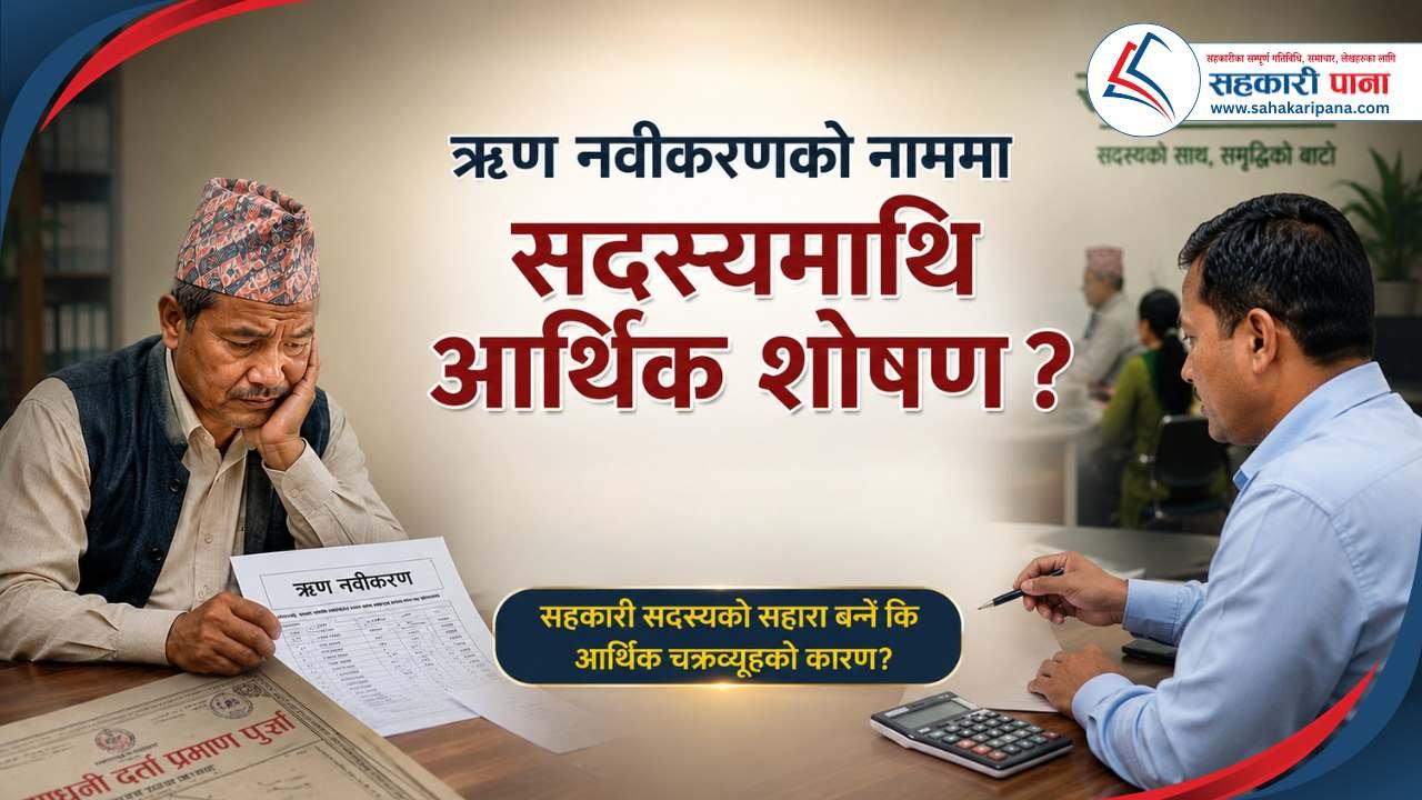ऋण नवीकरणको नाममा बेथिति