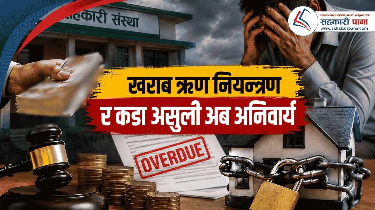 सहकारीमा खराब ऋणीमाथि कडा कदम